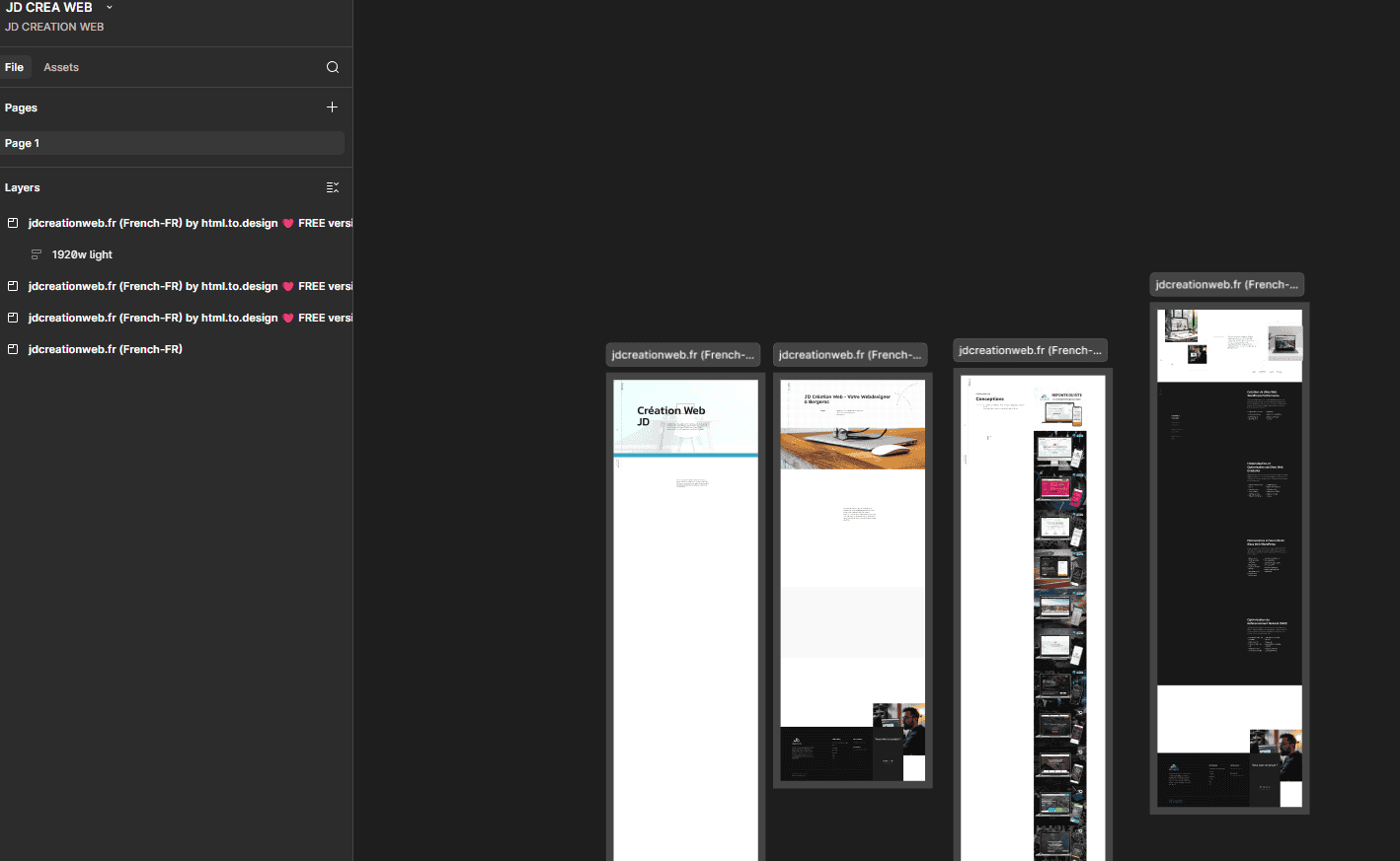 Prototypage d’interfaces d’application pour Futuring Lab