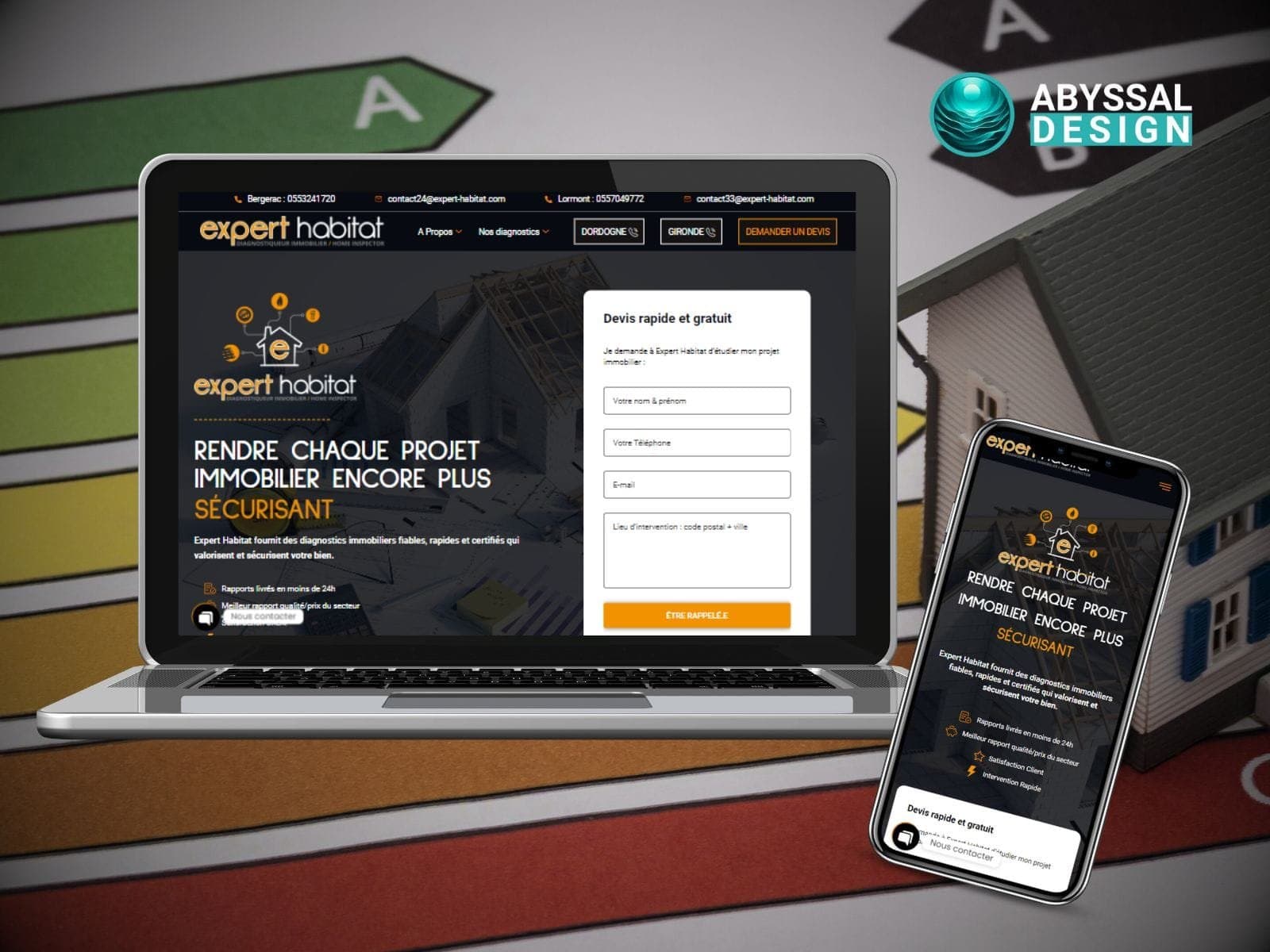 Refonte complète du site Expert Habitat – Gain de performance, visibilité et professionnalisme