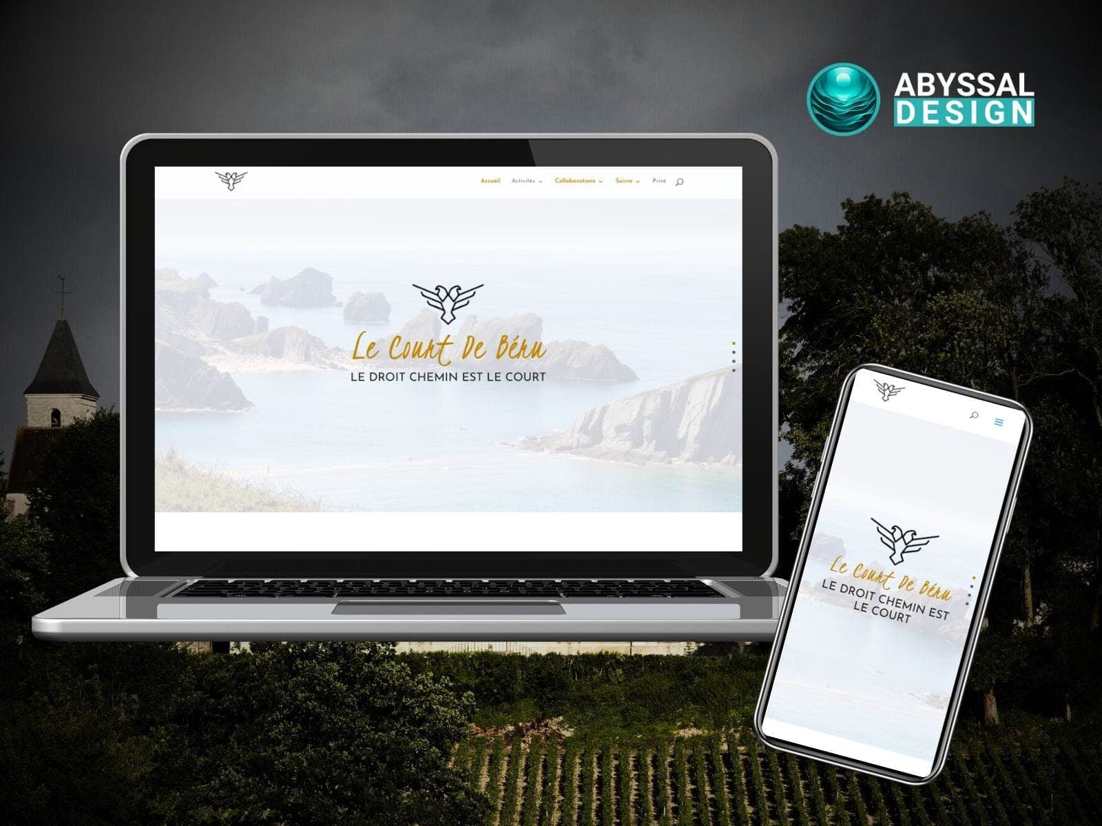 Refonte site familial Lecourtdeberu.fr